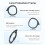 AMVR Glasses Spacer Protector for Meta Quest 3 Lens Protector Glasses Lens Insert VR Accessories 4