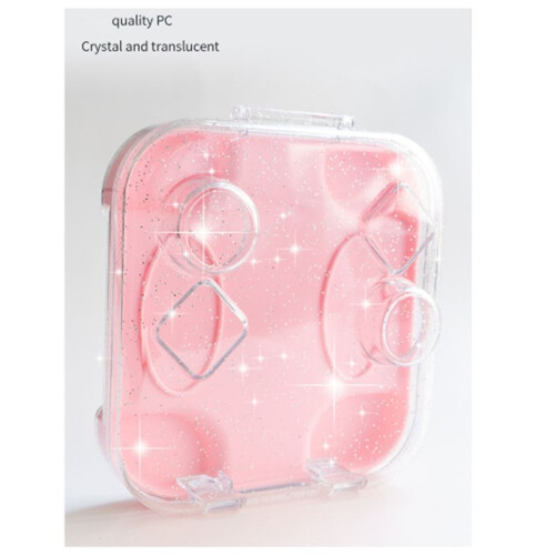 Transparent Storage Case for /OLED Joy-Cons Handle Storage Box Dust-Proof High-Permeability Handle Storage 2