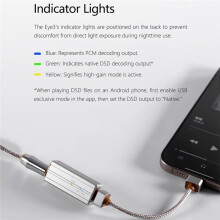 HIFI TC44 Pro E3 the 3rd-Gen Hi-Res DAC AMP Adapter CS43198 DAC Volume Control 3.5mm 4.4mm Balanced Output