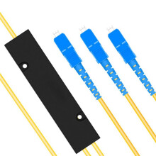 10 Pçs/Set Ftth SC UPC 1X2 Plc Monomodo Fibra Óptica Divisor Fbt Óptico Multifuncional Acoplador Conveniente