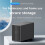 Dual Bay Shell Heat Dissipation 3.5 USB External Dual Hard Drive Enclosure  Array Box Without  EU Plug 2