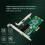 EP-9660 Gigabit Single Optical Port Server Network Card 1000M Interface Full-Duplex/Half-Duplex Operation RJ-45 2