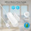 Tuya Matter Thread Door Window Sensor USB Powered  Home Wireless Detector Work with HomeKit Alexa  Home 9