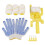 11Pcs Paint Roller Brush Set Multifunctional Hand-Held Clean-Cut Paint Edger Roller Brush Portable Home Improvement Tool 1