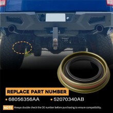 Rear Differential Pinion Seal for Ram 1500 Durango Dakota 2001-2010 Aspen 2007-2009 68056356AA 52070340AB