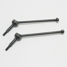 2Pcs Metal Differential Gear 144001-1309 with 2Pcs CVD Steel Universal Drive Shaft