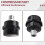70243399 Quiet Mode Part 1/2 NPT Outlet Replacement for SS3 Compressor Replace FS06050 FS-06-050 2