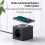 Wireless Charging  Socket European Standard PD15W Fast Charging USB Office Desk Wireless Charging  Socket (EU),A 2