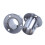 Wardrobe 25mm Tube Stainless Steel Rail Rod End Support Bracket 4Pcs 4