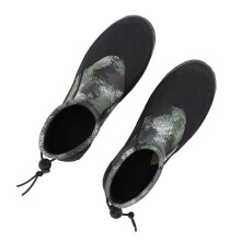 OD Green Neoprene Felt Shoes for Men & Women, Size 10, Slip-Resistant