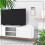 2Pack Acrylic Remote Control Holder Adhesive Wall Mount Phone Holder Wall Mount Organizer Media Storage Box 7