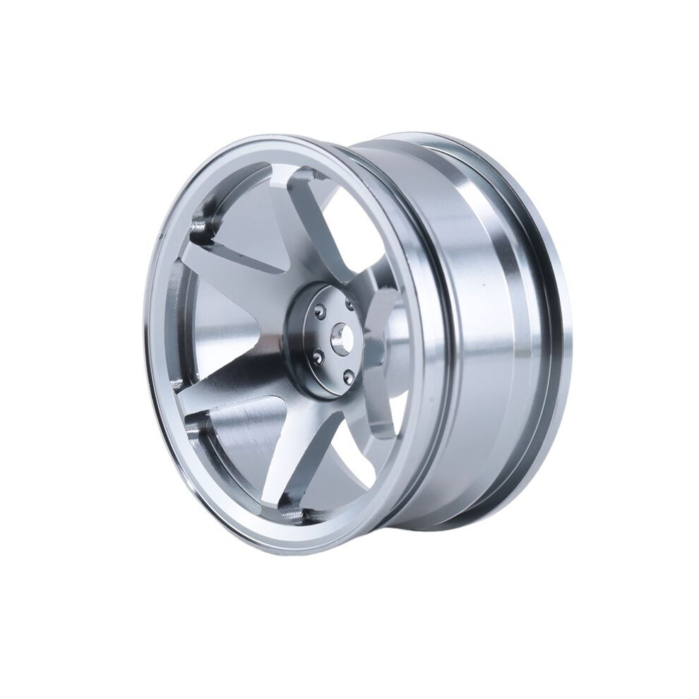 4P Aluminum Alloy6 Spoke Wheel Rim For Rc 1/10 -Road 1052 Drift Sakura Te37+, Grey 4711929341490
