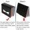 5X Expanding File Folder 12 Pockets File Organizer Filing Box,A4 Accordion Bill/Document with Colored Tabs 1