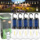 Solar Camping Light Rechargeable LED Bulb with USB Charging IPX4 Waterproof Hook (5 Spherical) 1