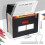 5X Expanding File Folder 12 Pockets File Organizer Filing Box,A4 Accordion Bill/Document with Colored Tabs 6