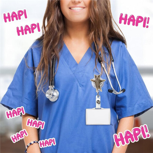 8pcs Cat Meme  Keychain,Funny Meme Image,Cat  Backpack Charm,for Nurses,Doctors,Students and Office Workers 2
