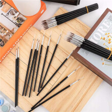 180pcs Detail Paint Brushes, Fine Tip Paint Brush with 3 Sizes 0 00 000 Tiny Miniature Fine Paint Liner Brush