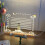 2X LED Note Board, Glowing Acrylic Message  Board with Light, Board Note Illuminated White Board (5.9 X 5.9In) 4