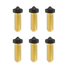Lot de 6 Buses pour Tête D'Impression Kobra 2/ Neo/Kobra2 Max, Buse Revêtue pour Impression PETG Sans Bavure, 0,4 mm