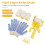 11Pcs Paint Roller Brush Set Multifunctional Hand-Held Clean-Cut Paint Edger Roller Brush Portable Home Improvement Tool 6