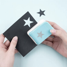3D Ster Embossing Punch: Maak 3D-Papierponsjes, een Riltool voor Scrapbooking, Journaling, Papierknutselwerk en Het Maken van Doe-Het-Zelf-Kaarten