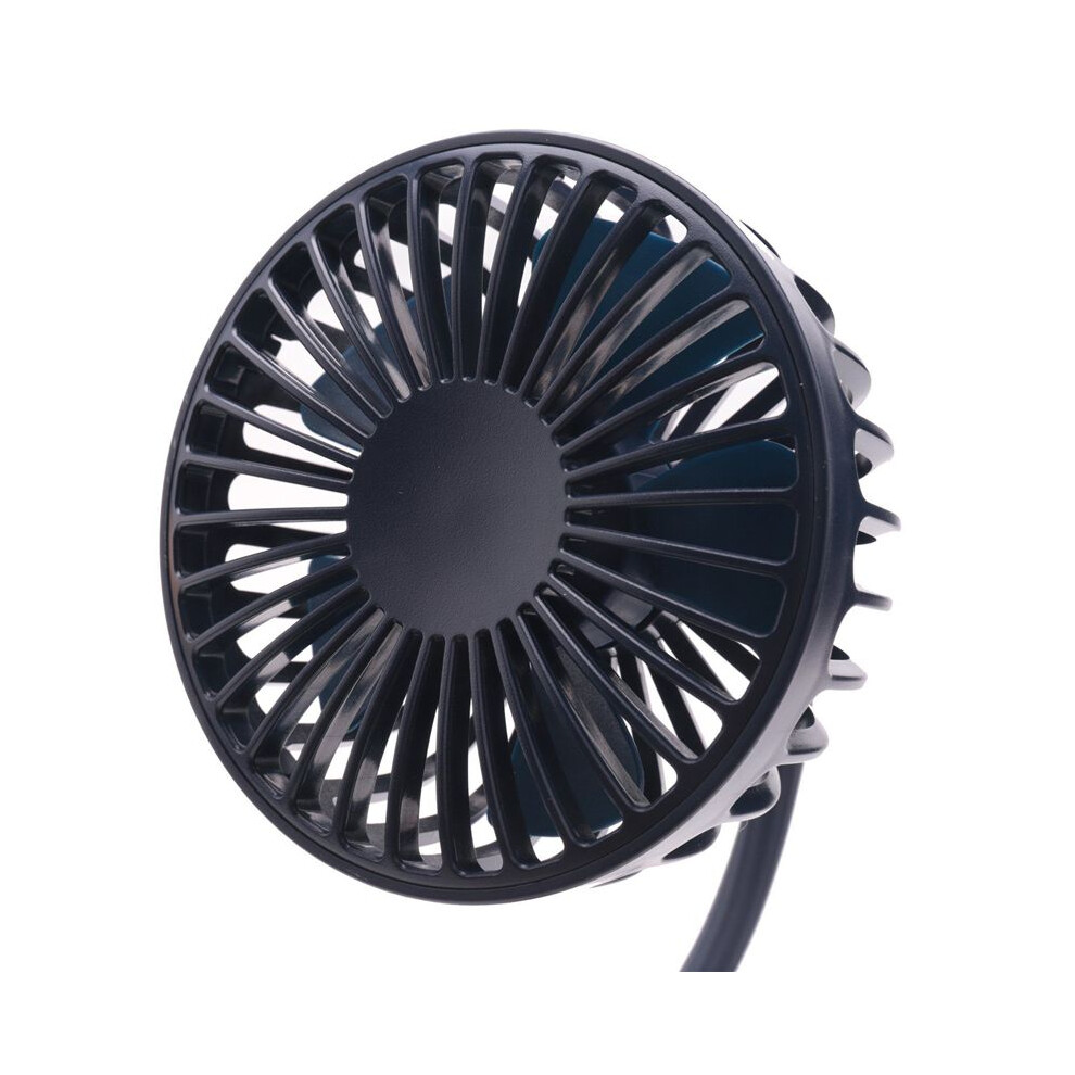 3X Clip Stroller Fan,3 Speeds Settings,Flexible Bendable Usb Rechargeable Battery Operated Quiet Desk Fan Navy 6034060689619