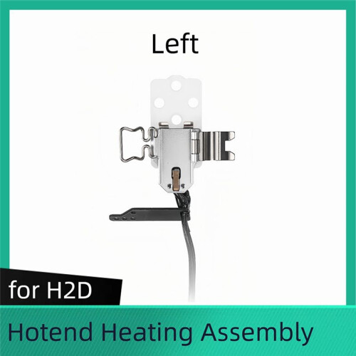 Hotend Heating Assembly for Bambu H2D Extruder Heating Assembly Printe Parts for H2D Laser 3D Printer Accessories Left 2