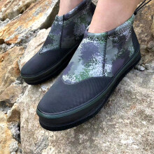 OD Green Neoprene Felt Slip-Resistant Fishing Boots Men Women Size 11