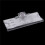 Safetypin Clear Hard Plastic Name Tag Clip Holder 30 Pcs 9