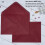 50 Buste Rosso Vino per Inviti e Lettere, 18x13 cm - Ideali per Piccole Imprese B 2