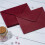 50 Buste Rosso Vino per Inviti e Lettere, 18x13 cm - Ideali per Piccole Imprese B 4