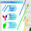 20 PCS  Hand Pointers Teachers Pointer Classroom and Presentation Finger Pointer Resin Finger Pointers Stick 2