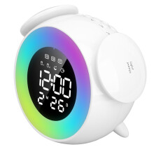 Sveglia con luce Wake Up Light 1200mAh RGB ABS 14.1oz