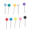 Map Tacks Push Pins Plastic  with Steel Point, 4mm, 1500 Pieces 3