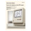 2X New Maclock Retro Clock Creativity Alarm Clock Student Specific Wake  Artifact Desktop Decor Computer Keyboard 8