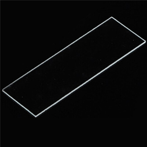 100Pcs Microscope Slides Blank Biology Glass Slide for Basic Biological Science 25.4x76.2MM 2