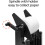2X External Rolls Label Holder, 2 in 1 Fanfold Stack Paper Holder for Desktop Thermal Label Printer 1