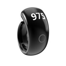 2X Multifunction Digital Counting Rings App Control Tasbih Faith Zikr Rings Black