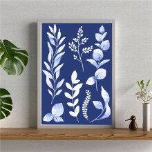120 Stuks Cyanotypiepapier A5 Sun Print Art Kit Hooggevoelig Sun Paper Sun Printpapier Tekenkunstpapier voor Kinderen Volwassenen
