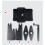 4X External Rolls Label Holder, 2 in 1 Fanfold Stack Paper Holder for Desktop Thermal Label Printer 5