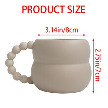 5X Ceramic Mug Cute Coffee Cup Nordic Home Decor Handmade Art Milk Tea Cup Home Drinkware Personalized Couple B