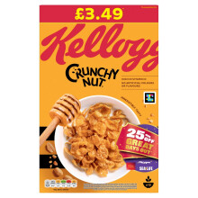 Kellogg's Crunchy Nut Breakfast 460g (pack of 9)