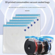 40X Printer Consumables Vacuum Bags 30x34 cm for 3D Printer Filament Reusable Vacuum Compression Storage Bags
