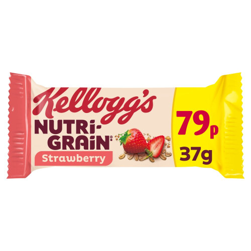Kelloggs Kellogg's Nutri-Grain Bars Strawberry(Pack of 25)
