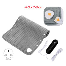 9-Speed Electric Heating Pads for Shoulder Home Office Washable Winter Warm Blanket Timed Temperature Control UK Plug