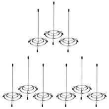 Ticket Stabber for Restaurant, 9PCS Ticket Receipt Holder Check Spindle Orders Spike for Businesses Kitchen Office