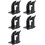 5X External Rolls Label Holder, 2 in 1 Fanfold Stack Paper Holder for Desktop Thermal Label Printer 1