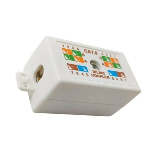 6X RJ45 Cat6 Junction Box for Ethernet Networking Cable Connection Accessories 1