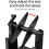 5X External Rolls Label Holder, 2 in 1 Fanfold Stack Paper Holder for Desktop Thermal Label Printer 10
