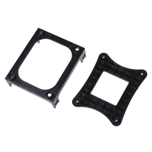 10X Black Plastic CPU Fan Mounting Bracket Base for Socket 478 2